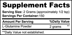 ENERGIZE L-GLUTAMINE