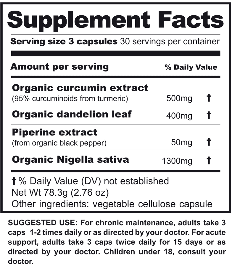 herbals Supplement Facts